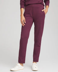 Chico's | Zenergy® Cloud Tapered Ankle Pants/ Blackened Burgundy