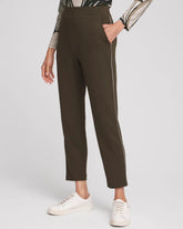 Chico's | Zenergy® Caviar Bead Scuba Ankle Pants/ Primordial Forest