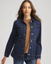Chico's | Denim Field Jacket/ Morning Star Indigo