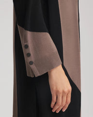 Chico's | Travelers™ Collection Colorblock Cardigan/ Deep Taupe