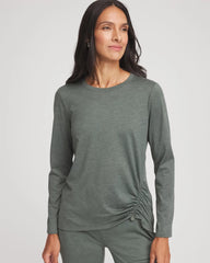Chico's | Zenergy® Cloud Asymmetrical Top/ Eucalyptus