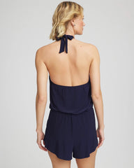 Chico's | Miraclesuit® Solid Piper Romper/ Navy