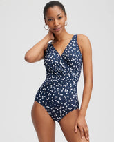 Chico's | Miraclesuit Luminare Oceanus One Piece/ Navy