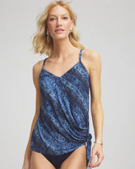 Chico's | Magicsuit® Via Roma Alex Tankini/ Blue Multi