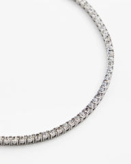 Chico's | Silver Tennis Necklace/ Silver