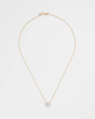 Chico's | Gold Tone Drop Stone Necklace/ Gold