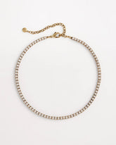 Chico's | Vintage Tennis Necklace/ Gold
