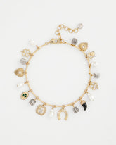 Chico's | Lucky Charm Short Necklace/ Gold