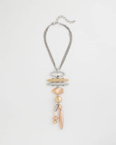 Chico's | Mixed Metal Linear Necklace/ Mixed Metals