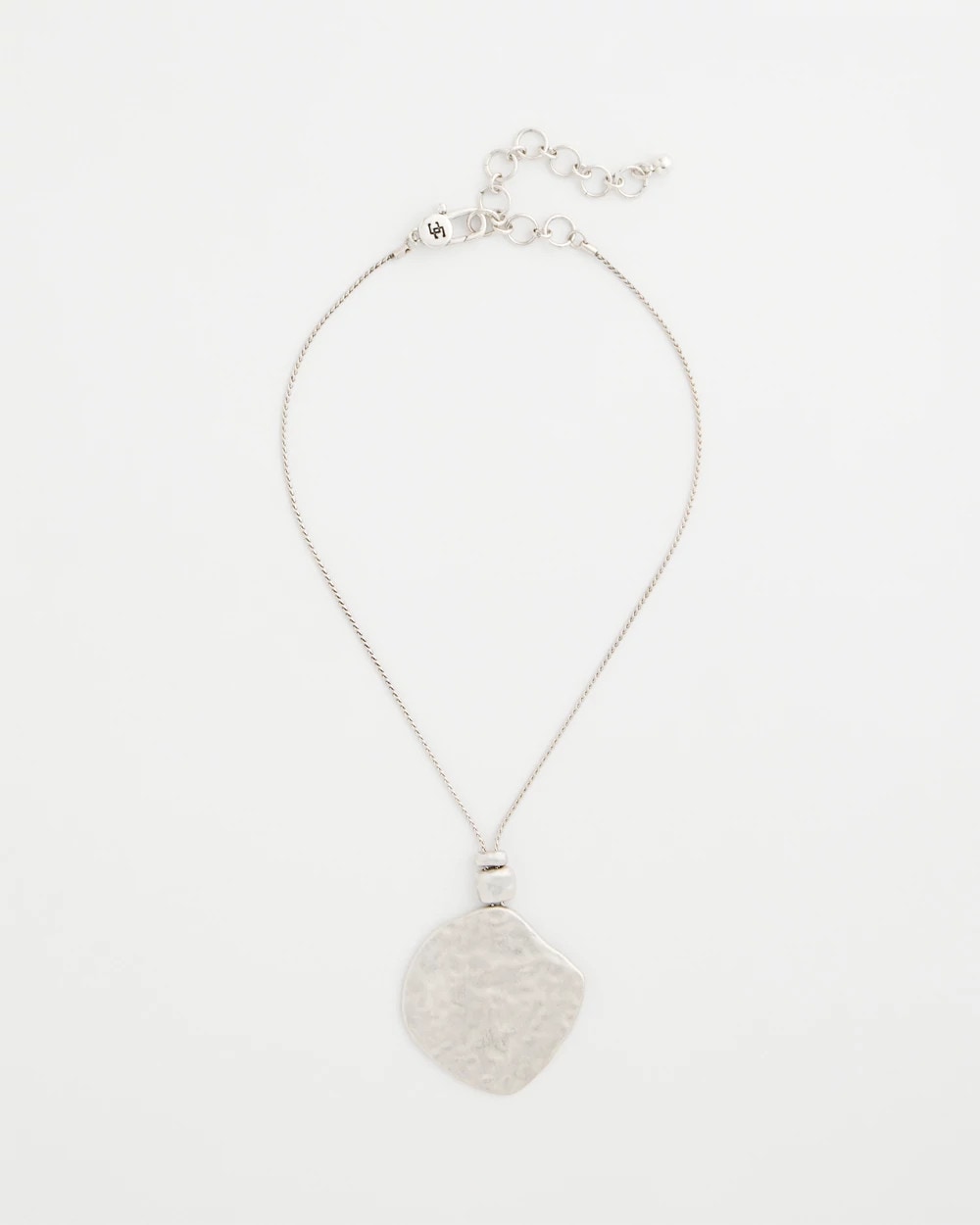 Chico's | Short Silver Pendant/ Silver