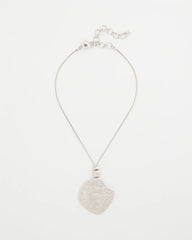 Chico's | Short Silver Pendant/ Silver