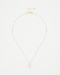 Chico's | Pink Fine Single Strand Necklace/ Pink