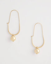 Chico's | Gold Bead Threader Earrings/ Gold