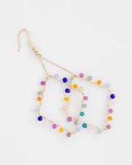 Chico's | Diamond Shaped Linear Earrings/ Multi