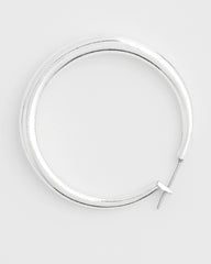 Chico's | Cassie Silver-Tone Hoop Earrings/ Silver