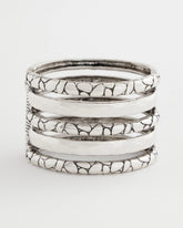 Chico's | Silver Island Metals Cuff Bracelet/ Silver