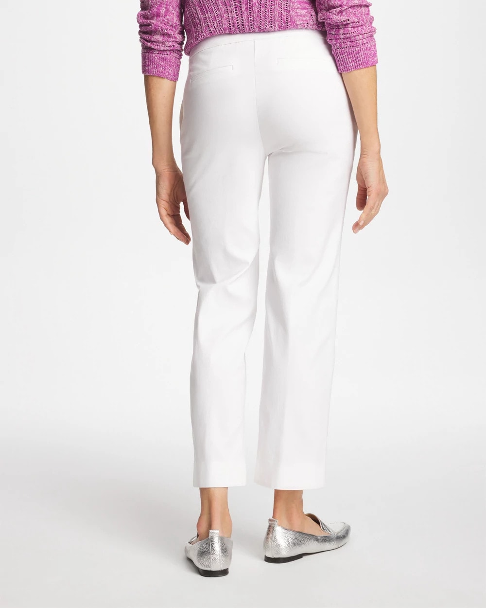 Chico's | Brigitte™ Straight Crop/ Alabaster