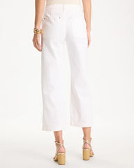 Chico's | Straight Crop White Trouser Jeans/ Alabaster