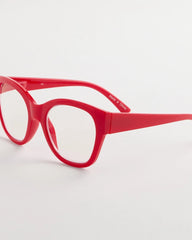 Chico's | Large Red Cateye Readers/ Red
