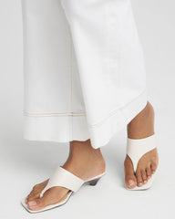 Chico's | Julia Nappa Kitten Heel/ Bone