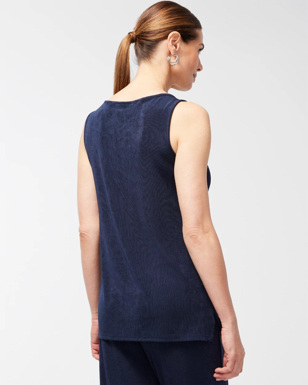 Chico's | Travelers™ Classic Side-Slit Tank/ Travelers India Ink