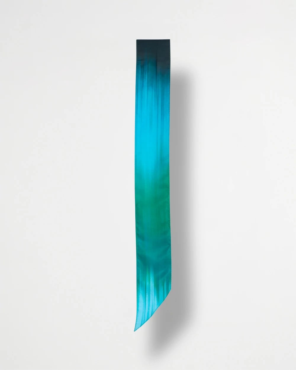 Chico's | Printed Tie-Dye Skinny Scarf/ Topanga Green