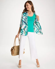 Chico's | Microfiber Tank/ Topanga Green