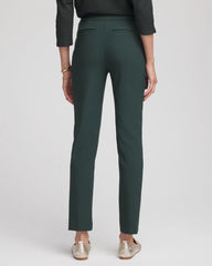 Chico's | Lightweight Juliet Straight Ankle Pants/ Darkest Spruce