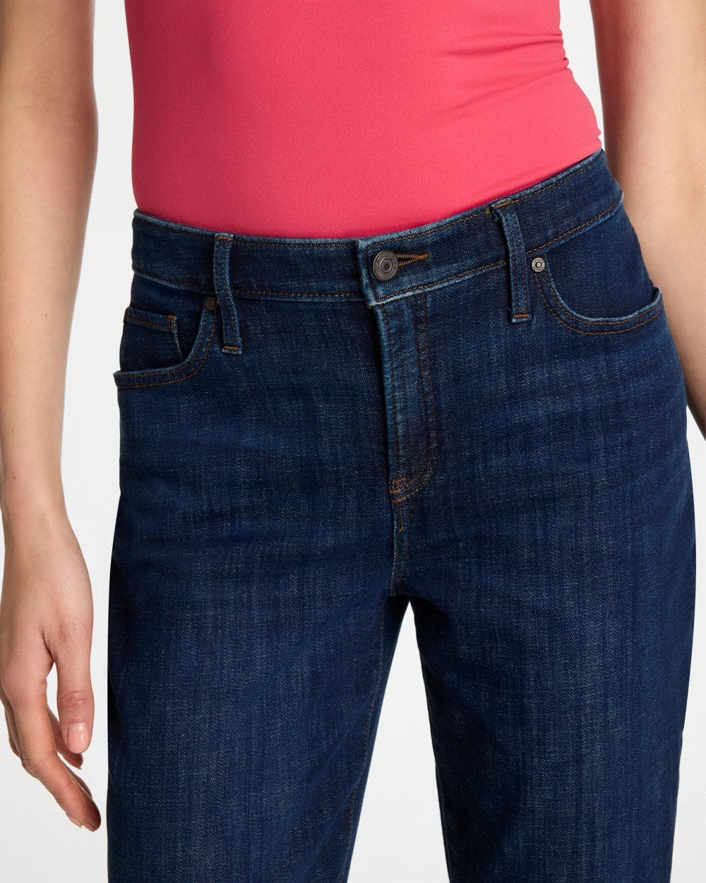 Chico's | Girlfriend Slim Ankle Jeans/ Dark Sapphire Indigo