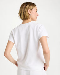 Chico's | Zenergy® Crosshatch Knit Top/ Alabaster