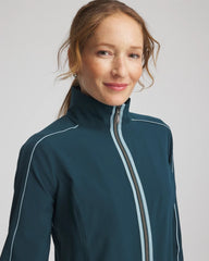 Chico's | Zenergy® UPF Contrast Jacket/ Teal Shadow