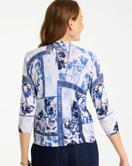 Chico's | Summer Romance Botanical Cardigan/ Alabaster