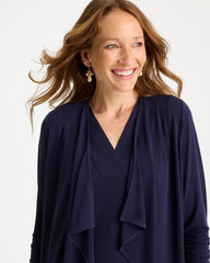 Chico's | Travelers™ Knit Fly Away Cardigan/ Passport Blue