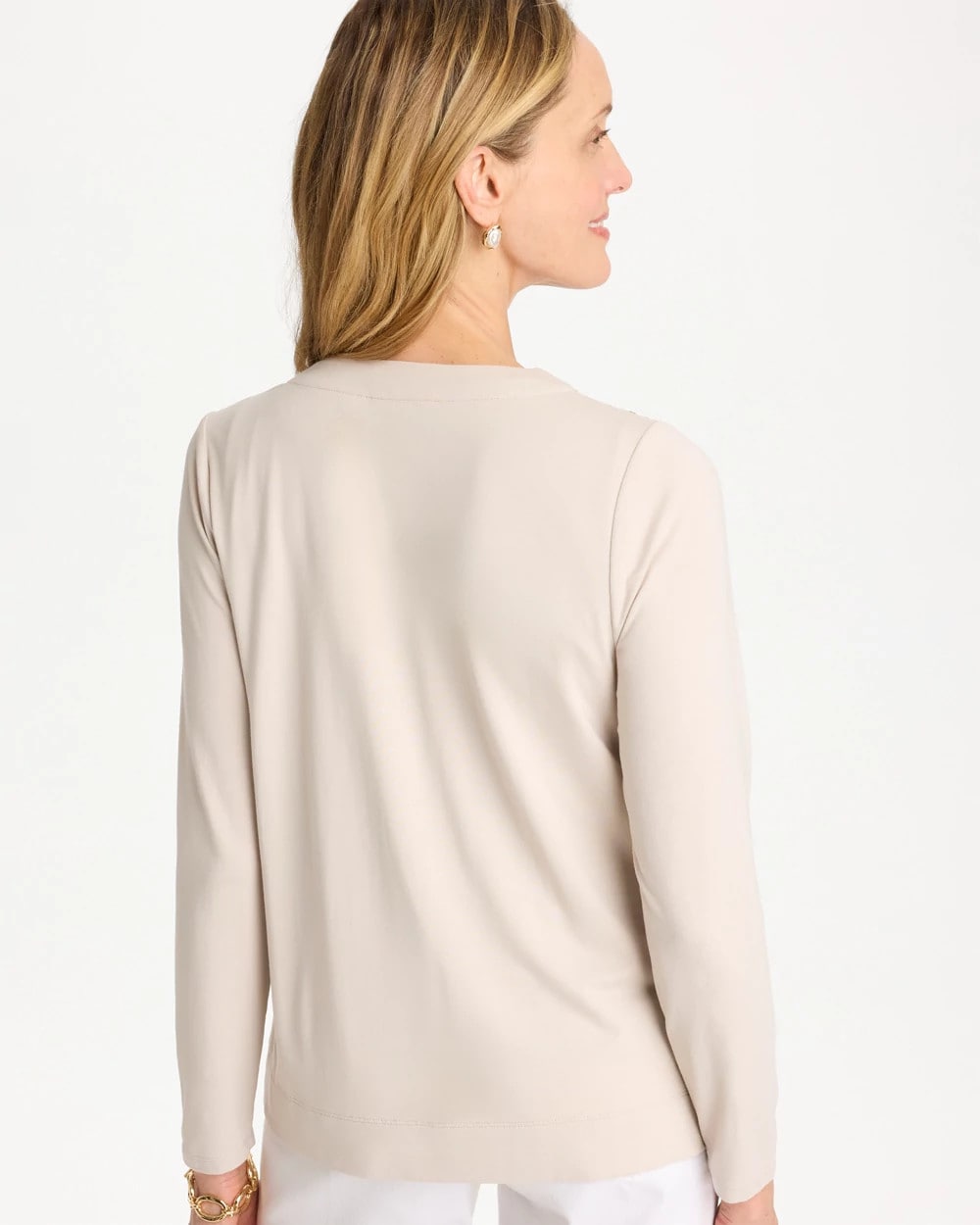 Chico's | Knit Sequin Cardigan/ Smokey Taupe