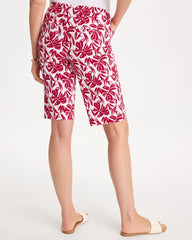 Chico's | Bora Bliss Brigitte™ Slim Shorts/ Cherry Lush