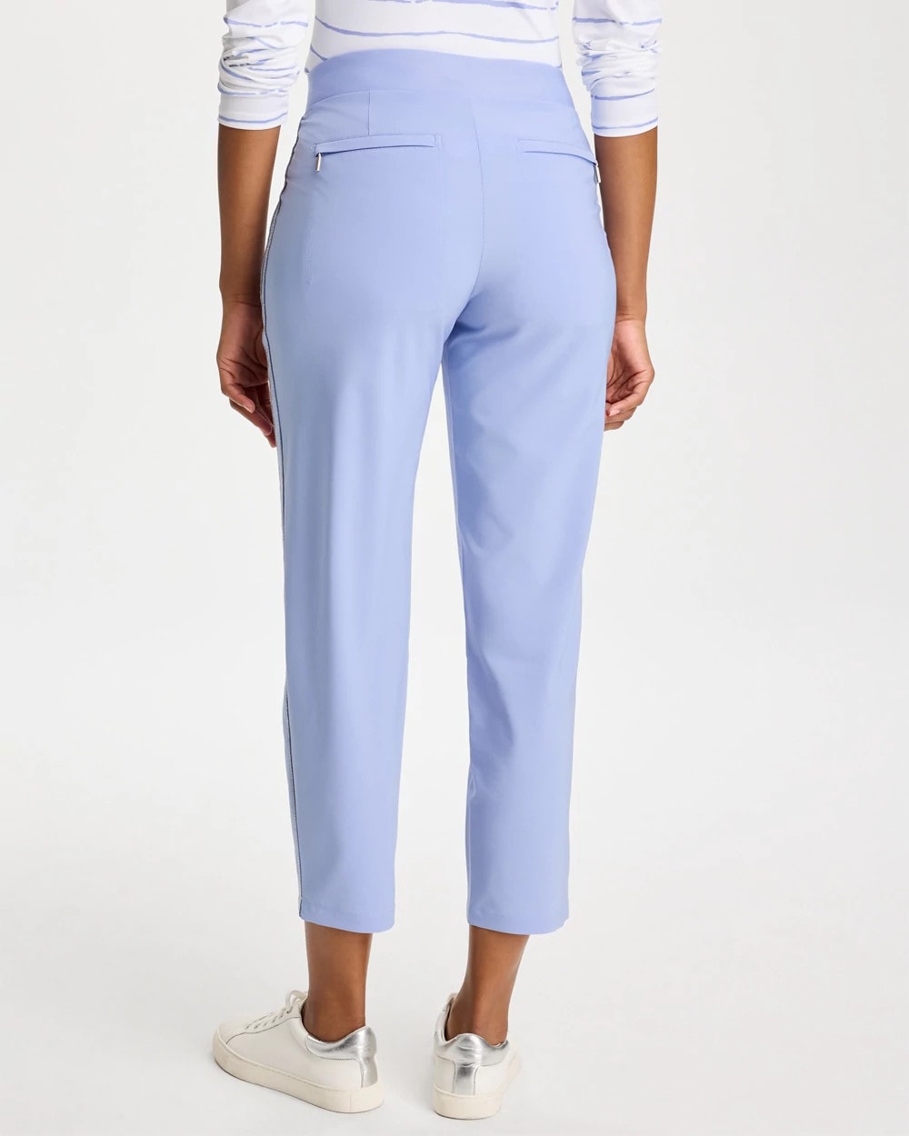 Chico's | Zenergy® UPF Caviar Crop Pants/ Blue Muse