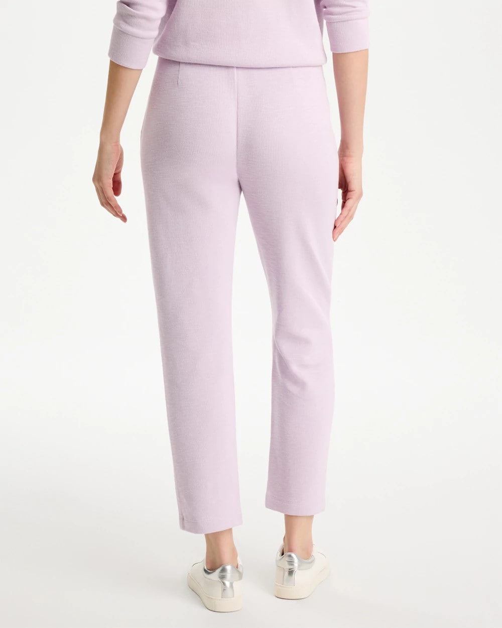 Chico's | Zenergy® Beach Slub Cropped Pants/ Pale Sweet Pea
