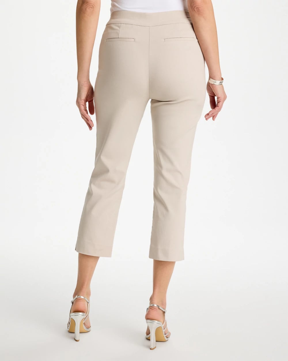 Chico's | Brigitte™ Slim Pull-On Crop Pant/ Smokey Taupe