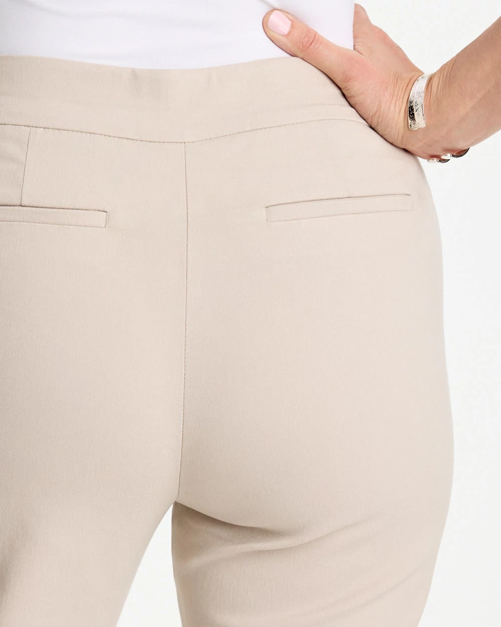 Chico's | Brigitte™ Slim Pull-On Crop Pant/ Smokey Taupe