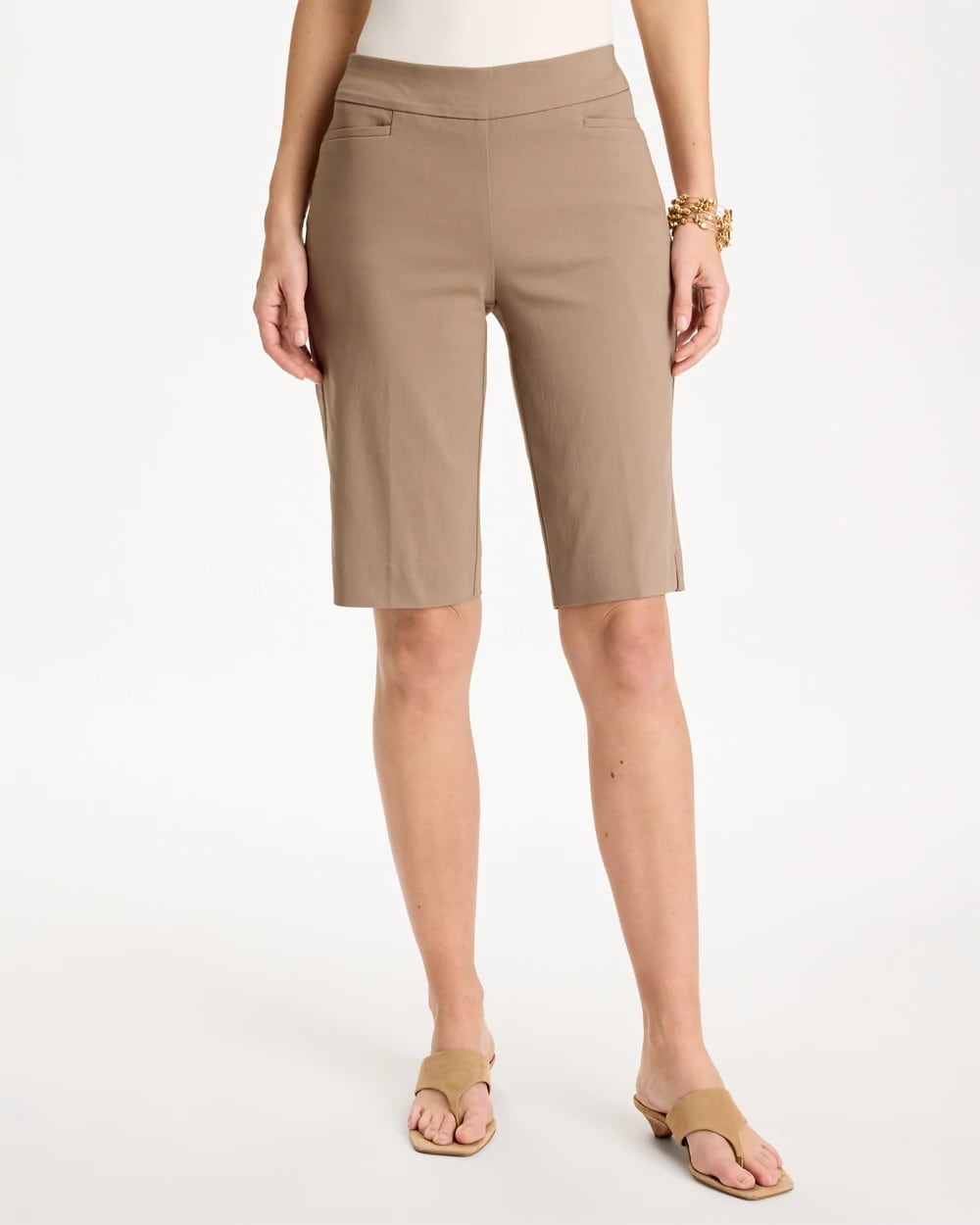Chico's | Brigitte™ Slim Shorts/ Topaz Smoke