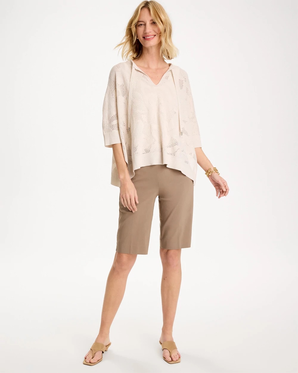 Chico's | Brigitte™ Slim Shorts/ Topaz Smoke