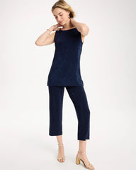 Chico's | Travelers™ No Tummy Cropped Pants/ Travelers India Ink
