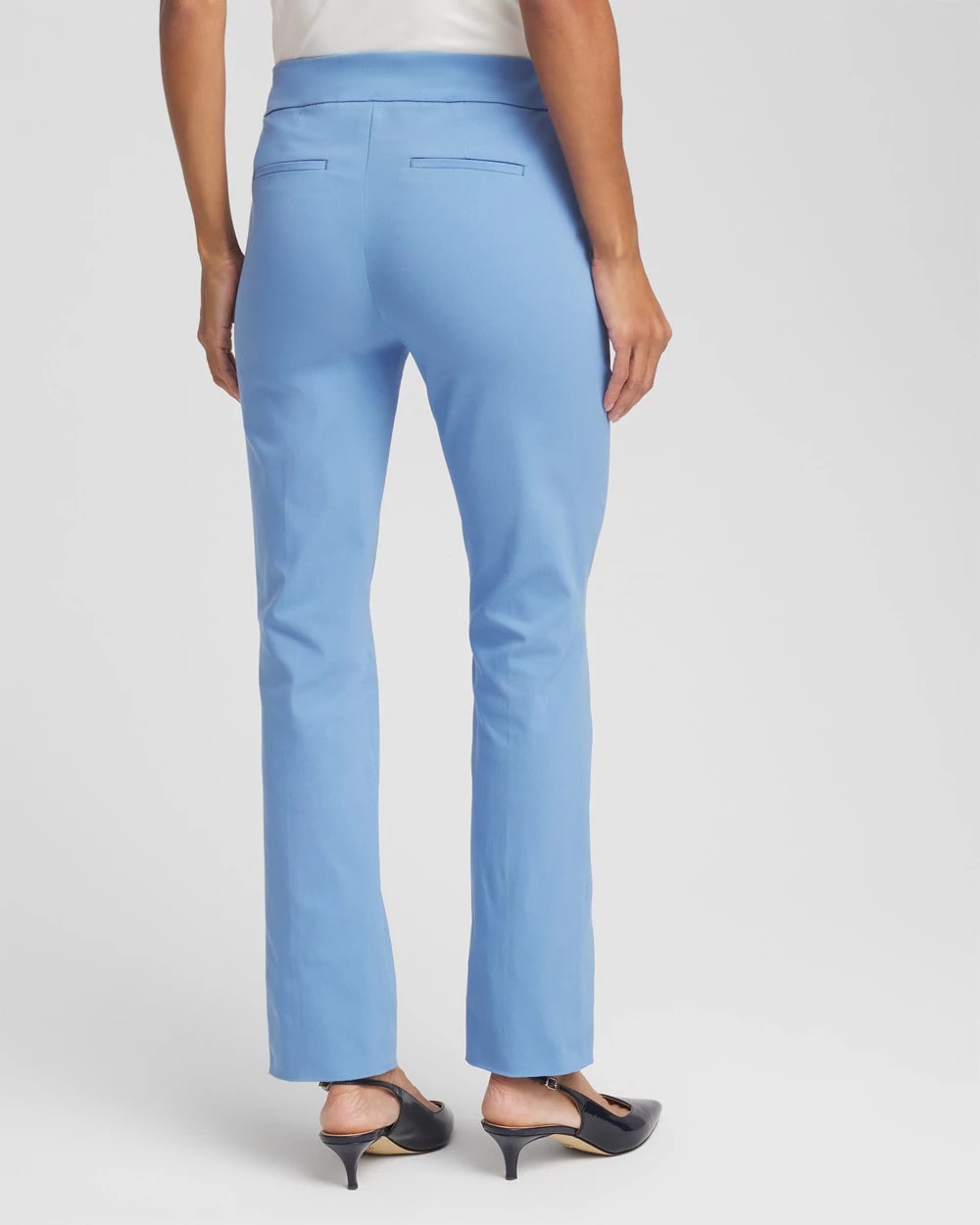 Chico's | Brigitte™ Slim Pull-On Pants/ Tidal Blue