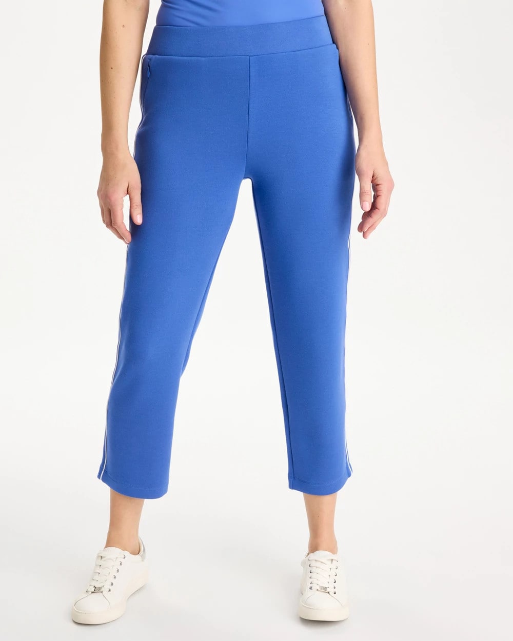 Chico's | Zenergy® Soft Pique Cropped Pants/ Amparo Blue