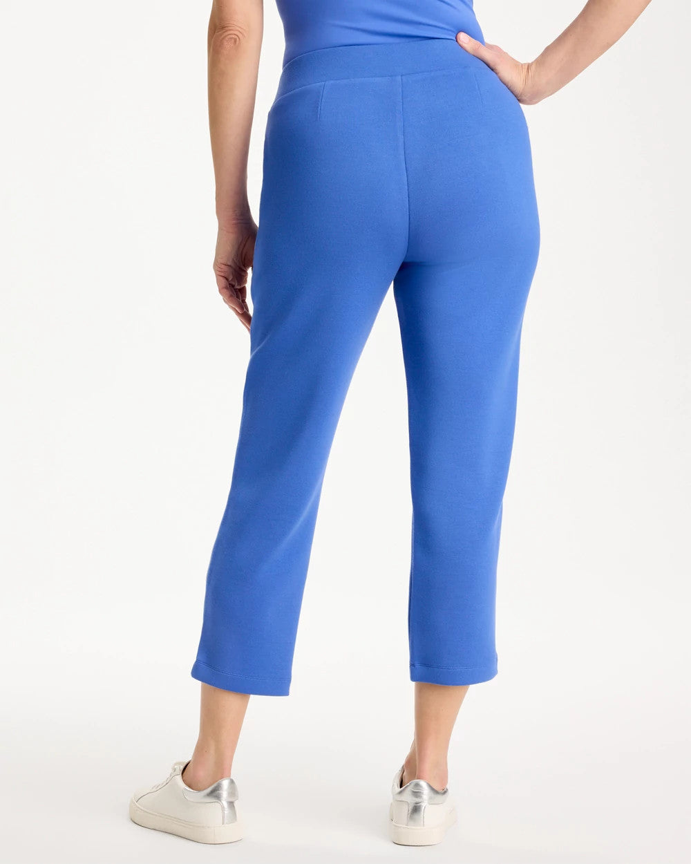 Chico's | Zenergy® Soft Pique Cropped Pants/ Amparo Blue