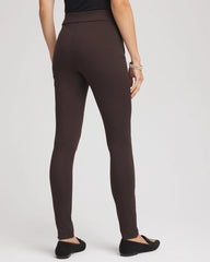 Chico's | Juliet Slim Zip-Ankle Leggings/ Cocoa Bean