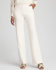 Chico's | Juliet Wide Full Length Pant/ English Cream