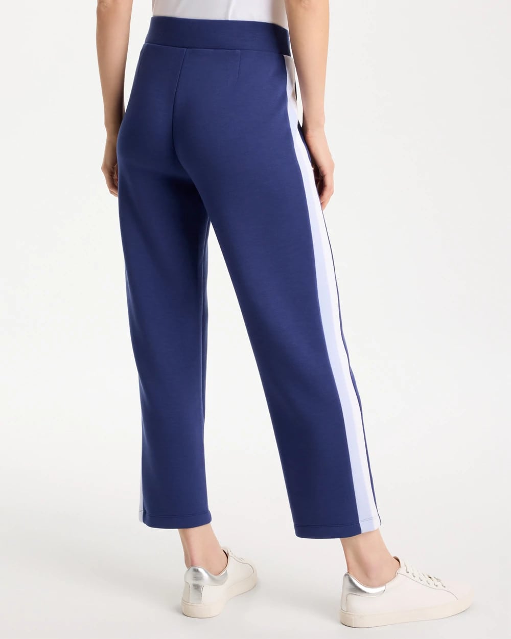 Chico's | Zenergy® Soft Contrast Crop Pants/ Starlit Navy