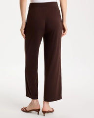 Chico's | Travelers™ Knit Cropped Pants/ Cocoa Bean