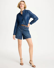 Chico's | Lightweight Jean Shorts/ Solana Indigo